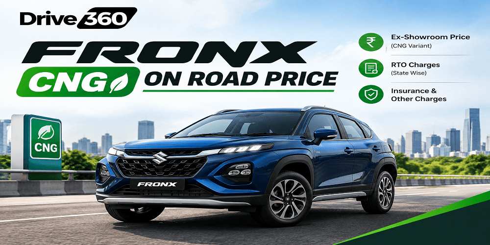 Maruti Suzuki FRONX On Road Price in Noida – Starts at ₹6.90 Lakh